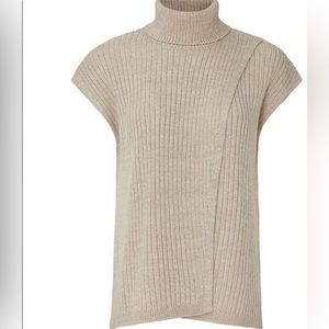 Thakoon Collective Draped Ribbed Sweater Medium